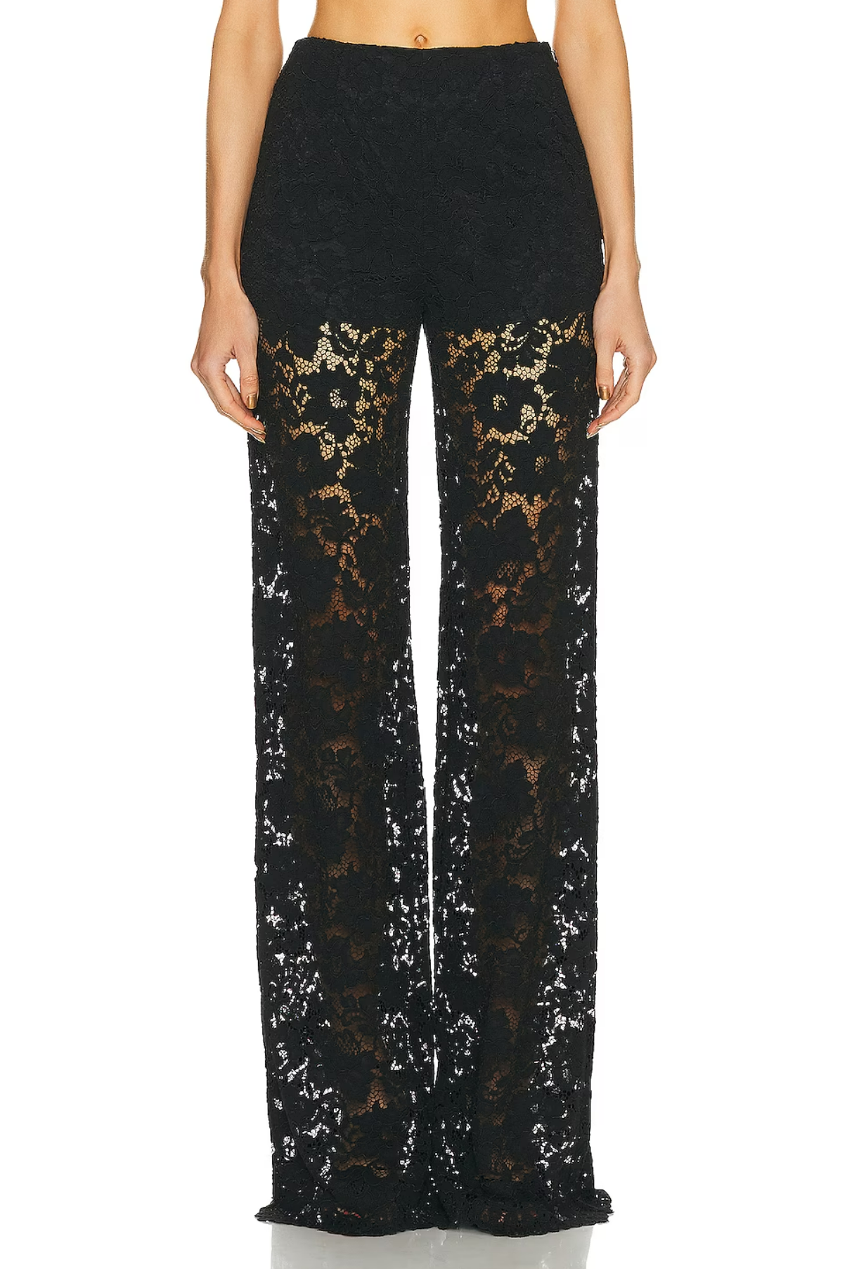 nofficialnoffice☆LACE POINT ANGEL STRING PANTS LACE POINT ANGEL STRING PANTS MELANGE GRAY - 감도 깊은 취향