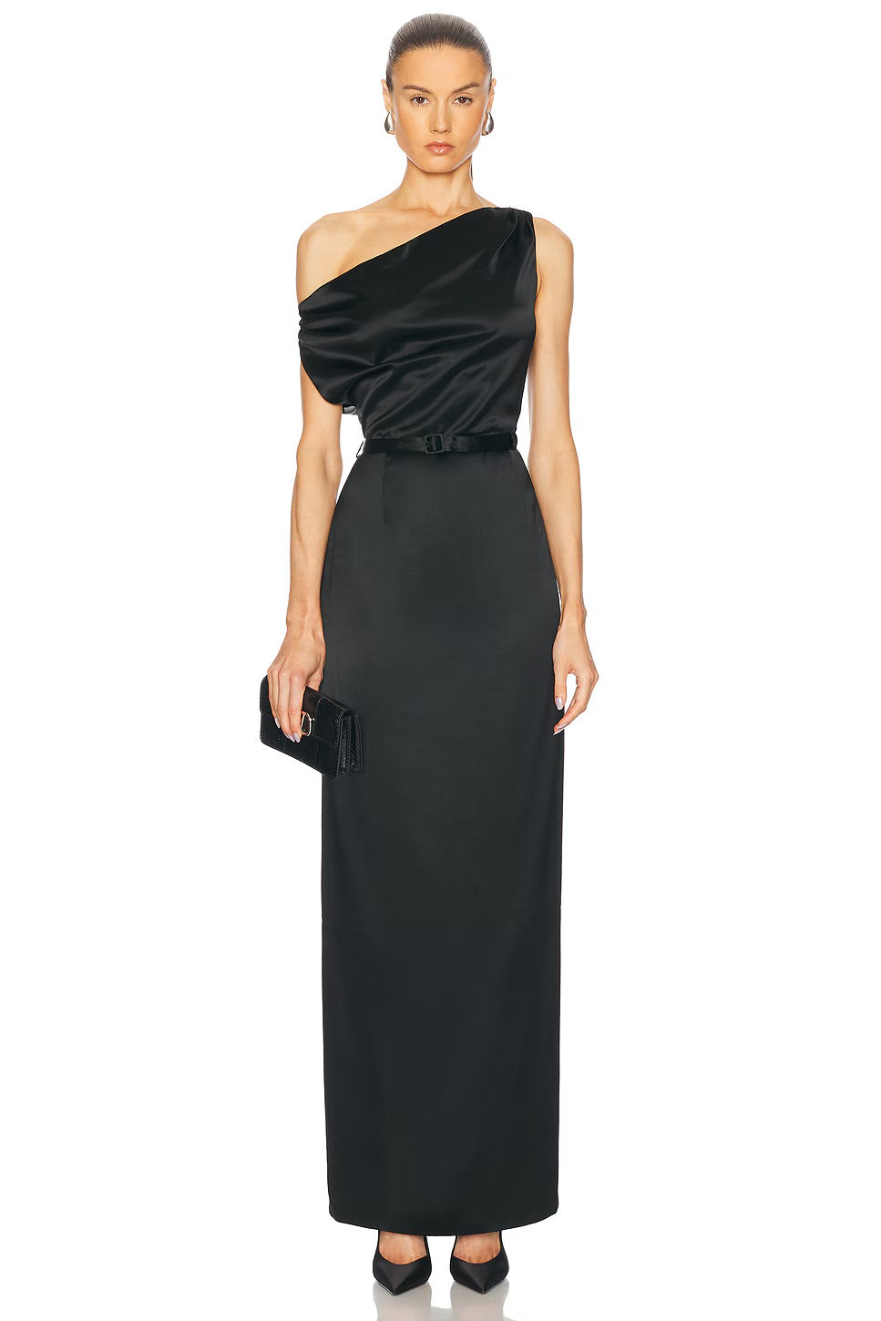 green emerald velvet dress Parker main image 1