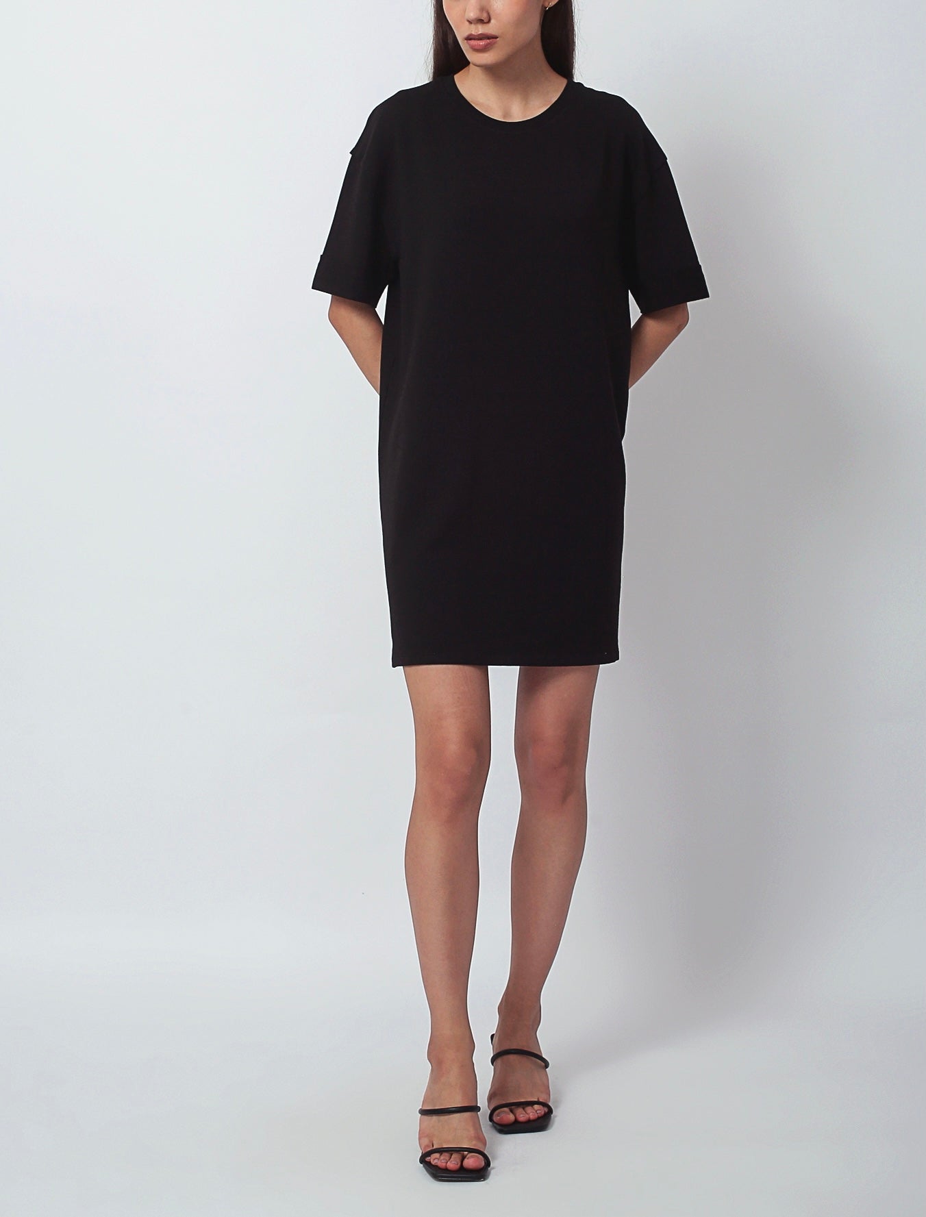 chinese dress ladies Linda Relaxed Fit T-Shirt Dress – SANS FAFF