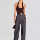 Bamboo Halter Bodysuit