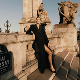 Amberly Evening Blazer Dress
