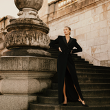 Amberly Evening Blazer Dress