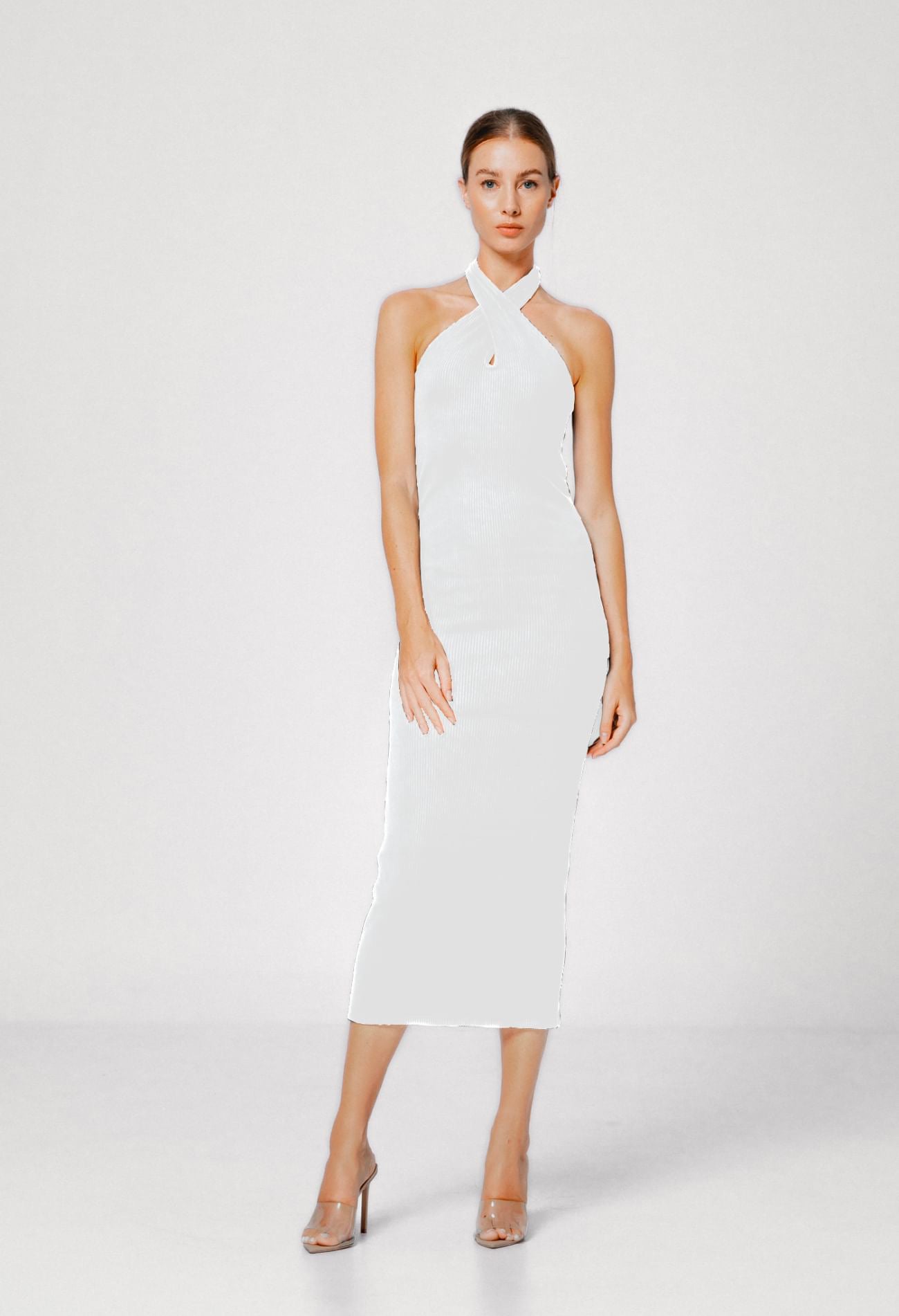 Lozza Halter Neck Maxi Dress SANS FAFF Lozza Halter Neck Maxi Dress SANS FAFF