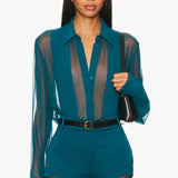 Meghan Panelled Blouse