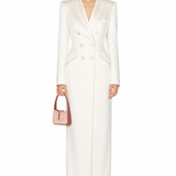 Satin Amberly Evening Blazer Dress