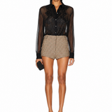 Chelsea Silk Lace Blouse
