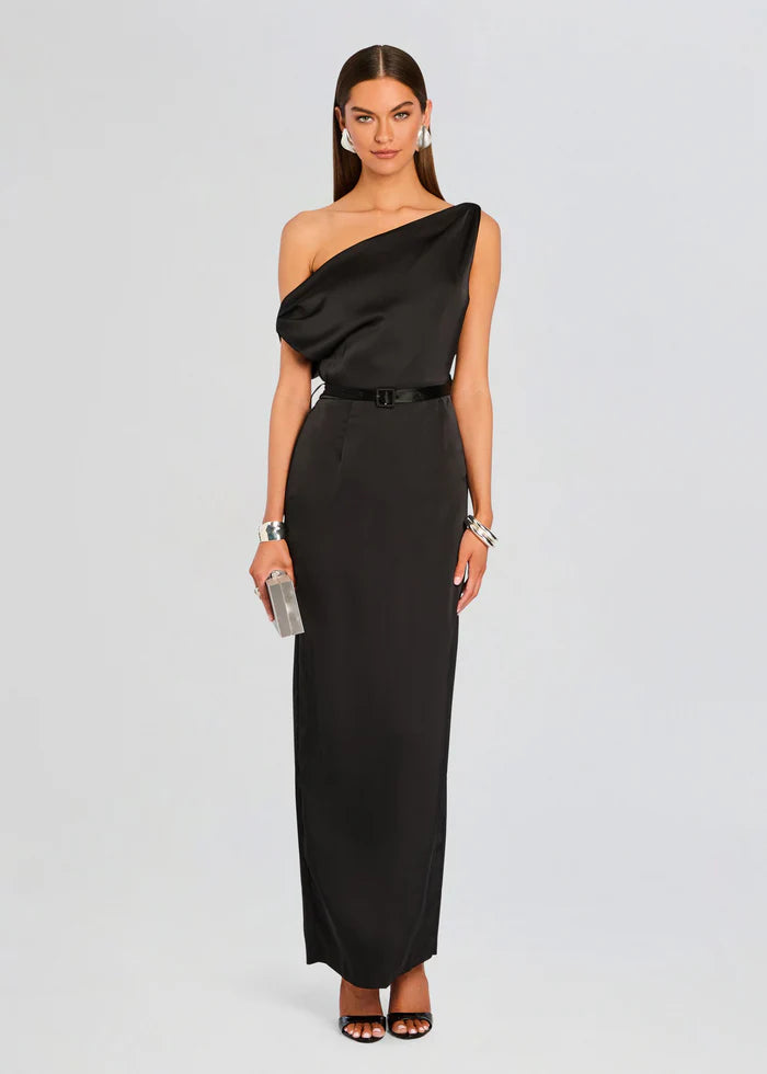Parker Off The Shoulder Maxi Dress Black / S Parker Off The Shoulder Maxi Dress Black / S
