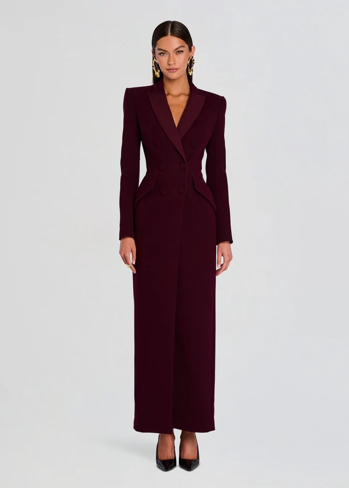 formal dress blazer Amberly Evening – SANS FAFF Naked Dresses Ruled the Dress's Color:64#-Blue The fabric is comfortable COUNT-39