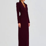 Amberly Evening Blazer Dress
