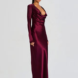 Anna Cowl Evening Dress