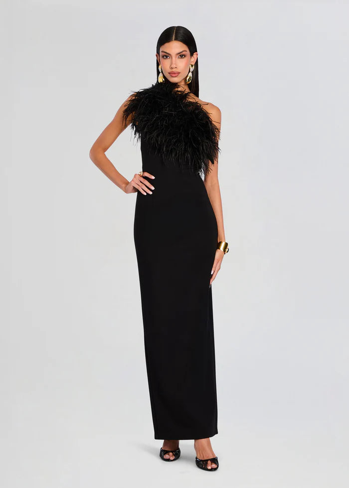 Blair Feather Gown – SANS FAFF