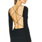 Bamboo Crossback Bodysuit