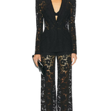 London Lace Flared Pants