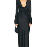 Anna Cowl Evening Dress