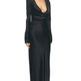 Anna Cowl Evening Dress