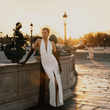 Fontaine Bow Evening Dress