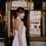 Halter Mini Bubble Dress