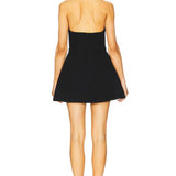 Halter Mini Bubble Dress
