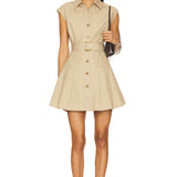 Audley Trench Mini Dress