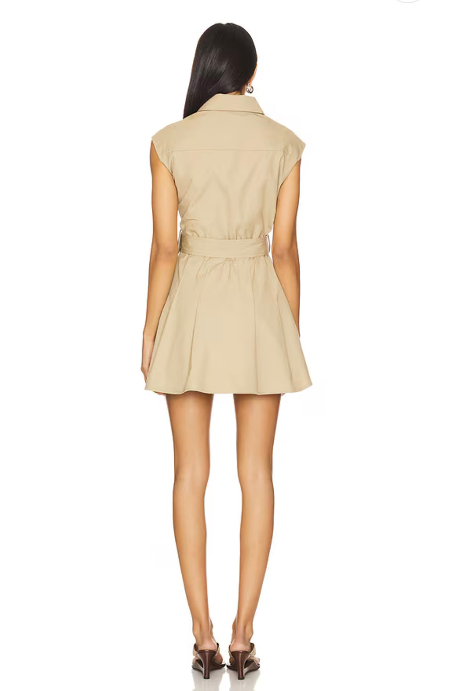Audley Trench Mini Dress