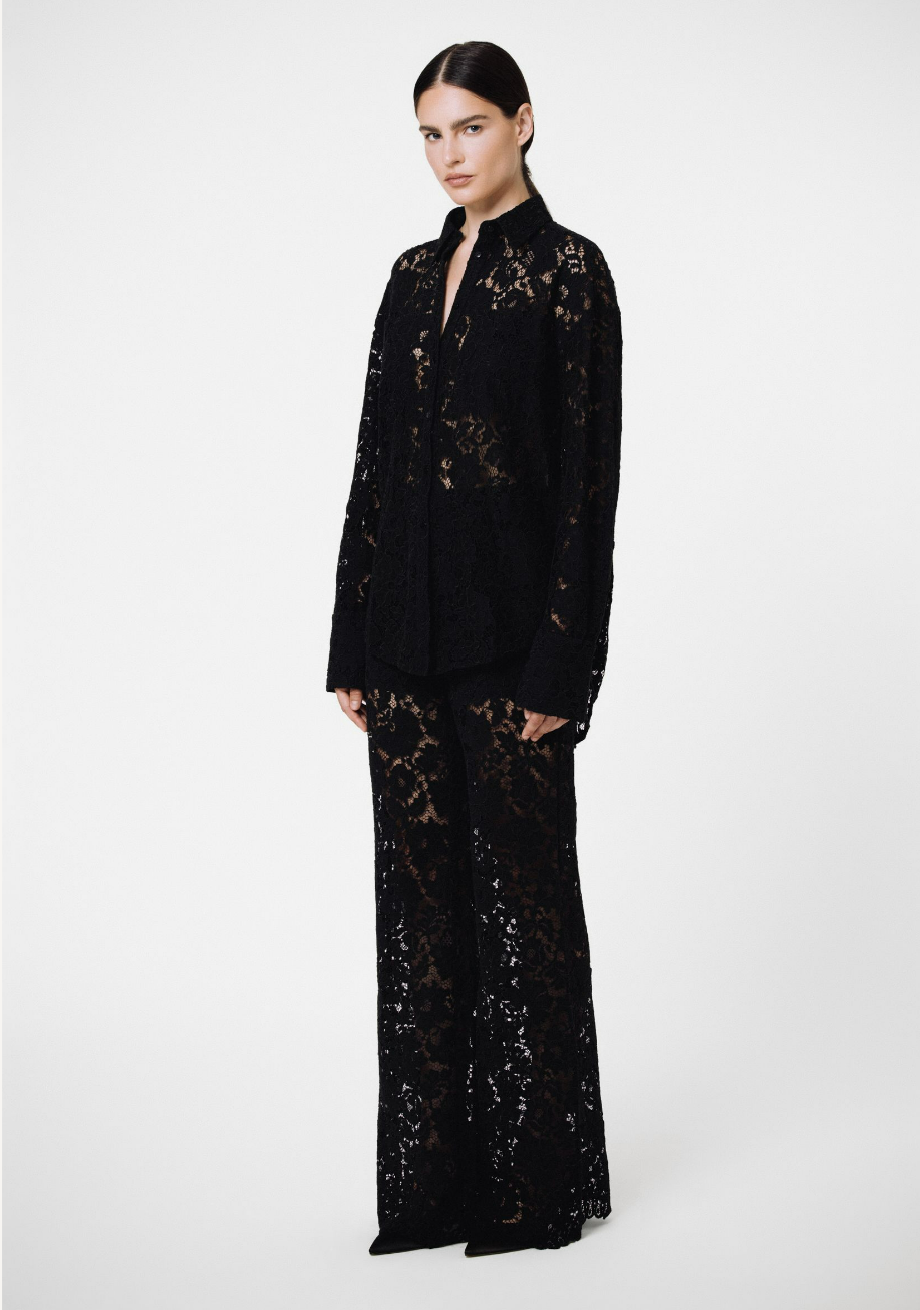 London Lace Oversized Dress Shirt SANS FAFF London Lace Oversized Dress Shirt SANS FAFF