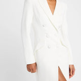 Amberly Evening Blazer Dress