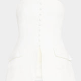 Marais Button Top