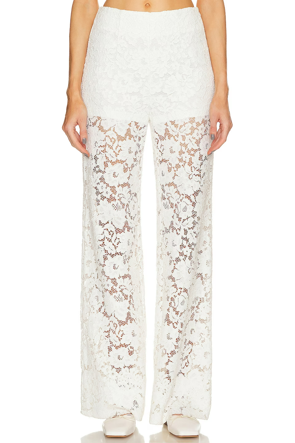 London Lace Flared Pants