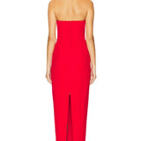 Half Moon Evening Dress