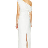 Linen Off The Shoulder Maxi