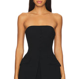 Marais Button Top