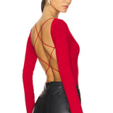 Bamboo Crossback Bodysuit