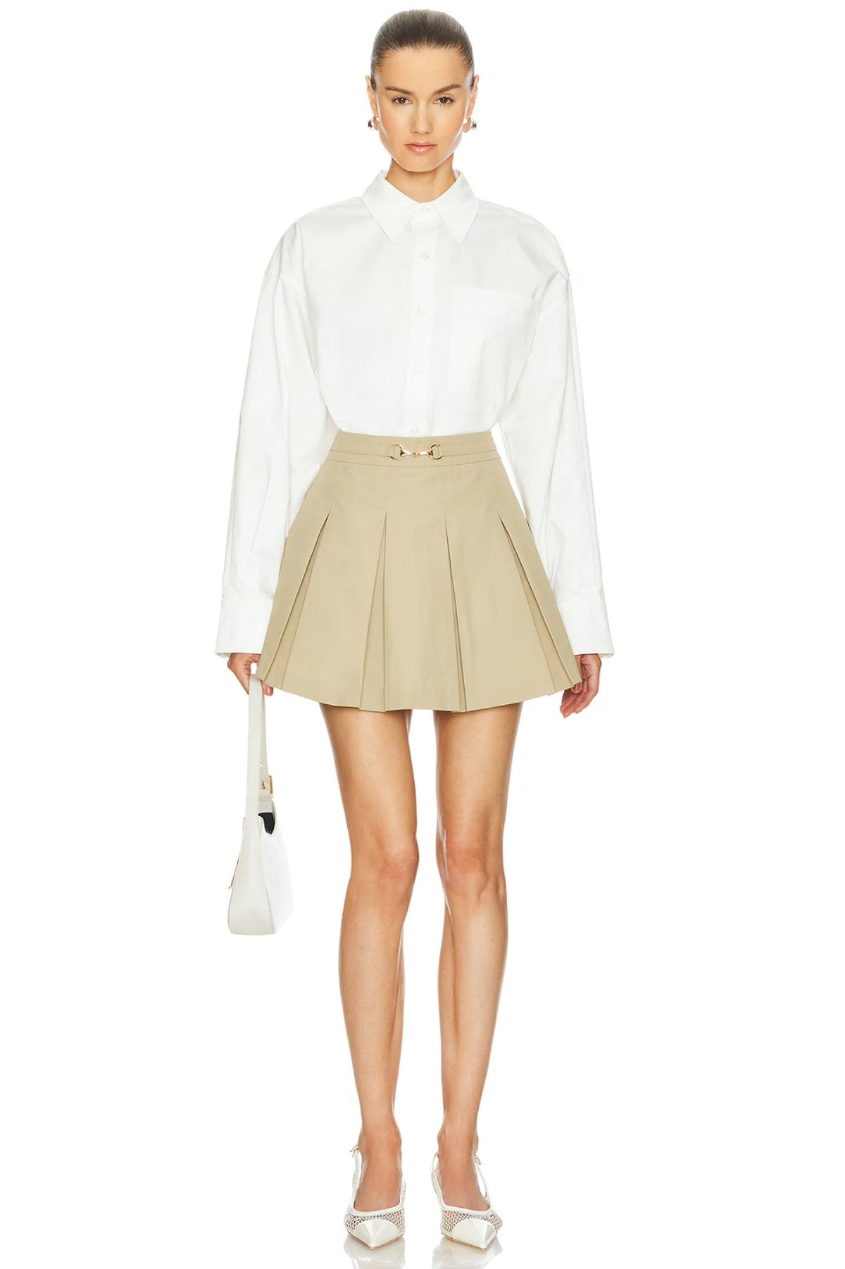 Trench Pleated Skirt – SANS FAFF