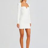 Simone Mini V Dress