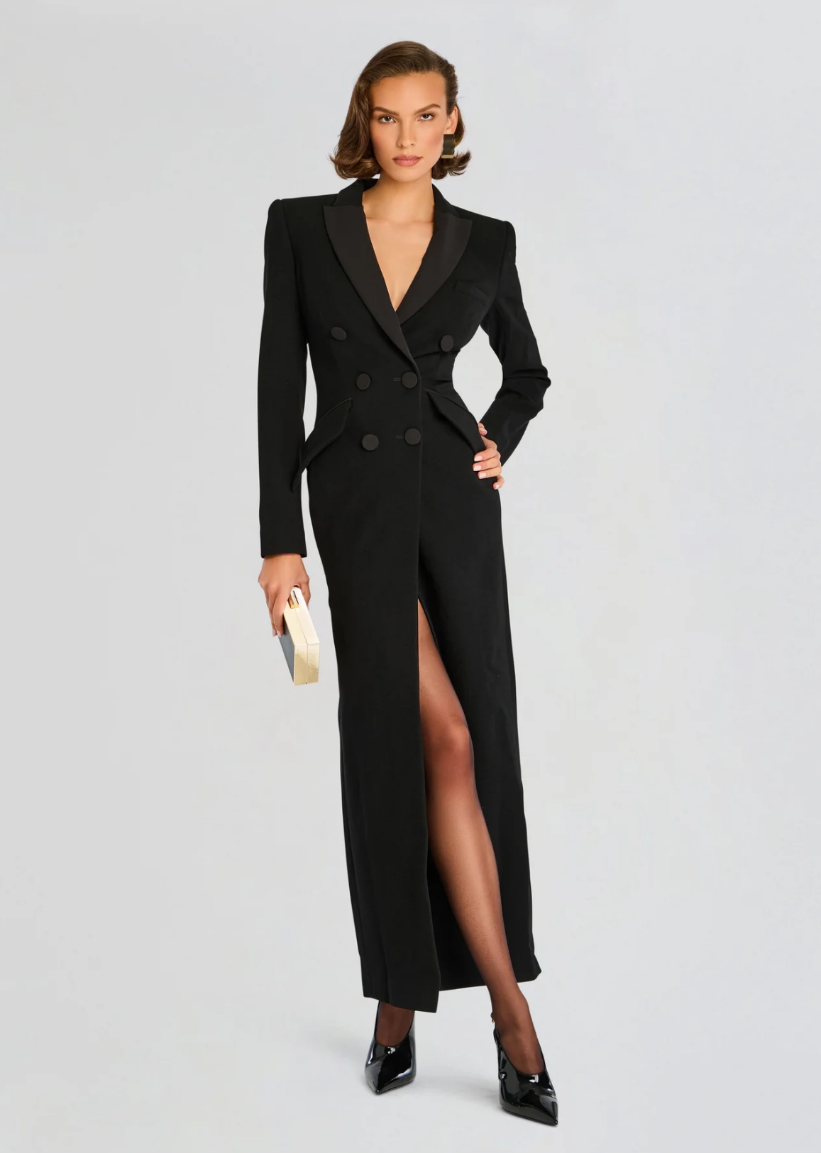 Amberly Evening Blazer Dress