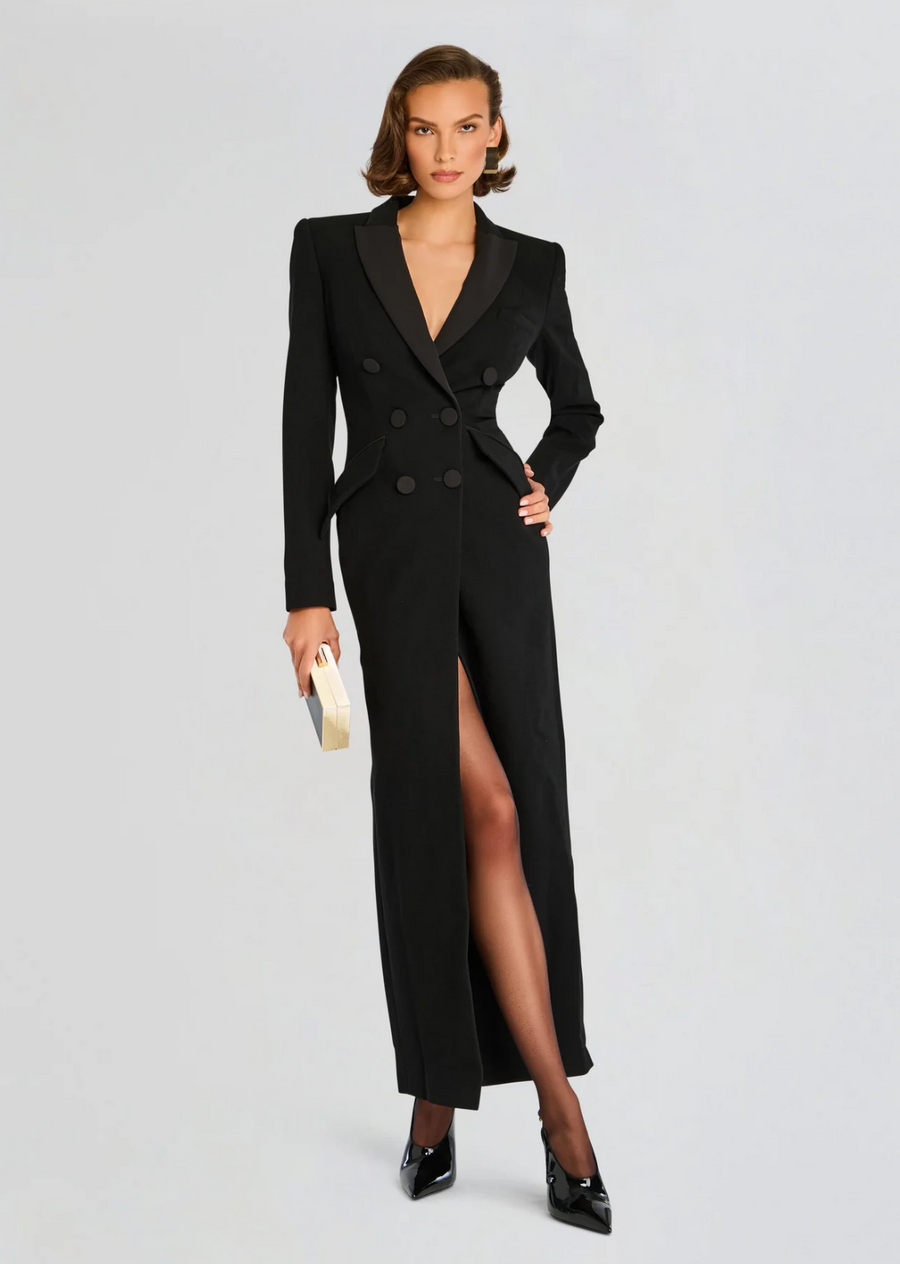 Amberly Evening Blazer Dress