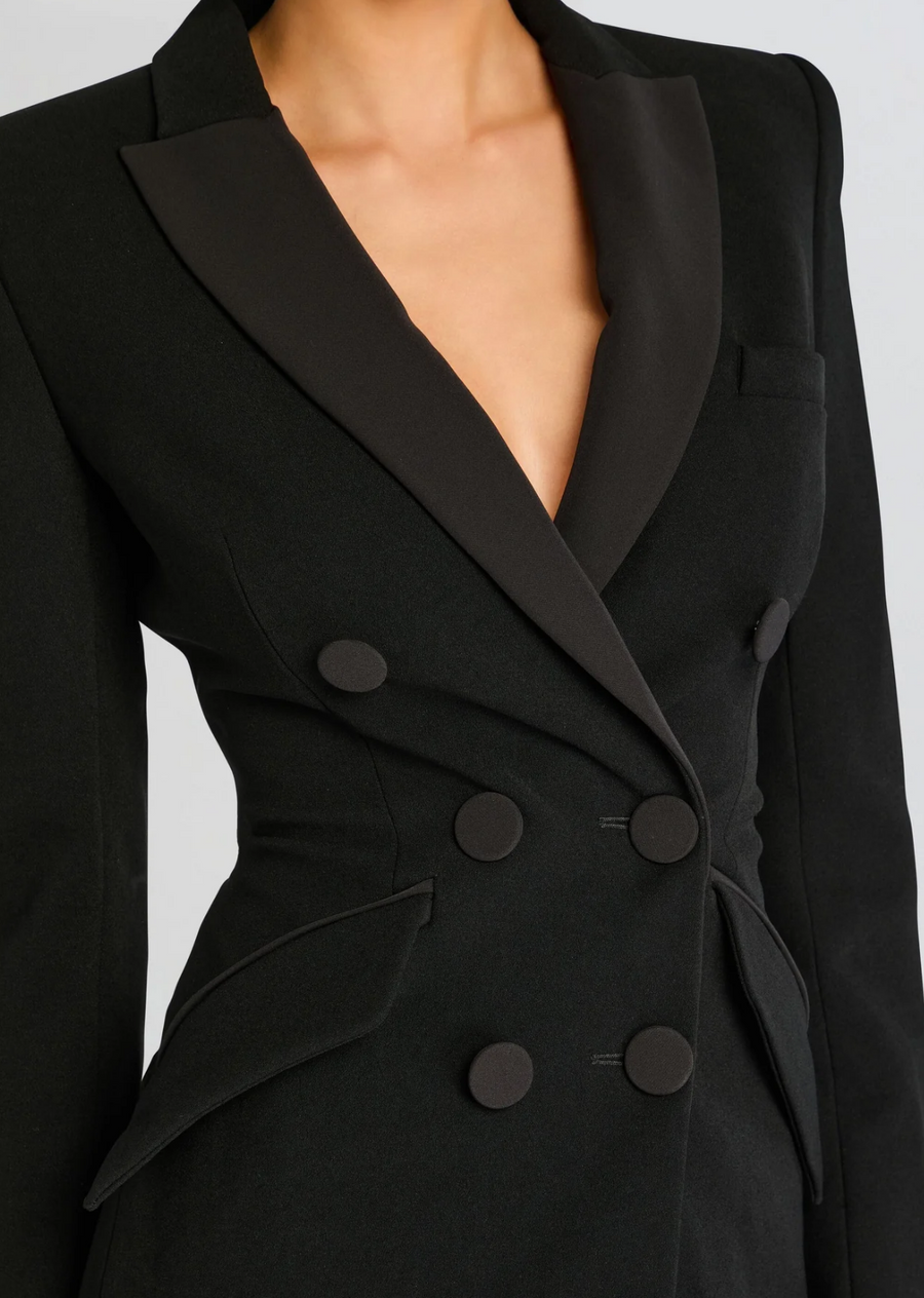 Amberly Evening Blazer Dress