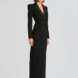 Amberly Evening Blazer Dress