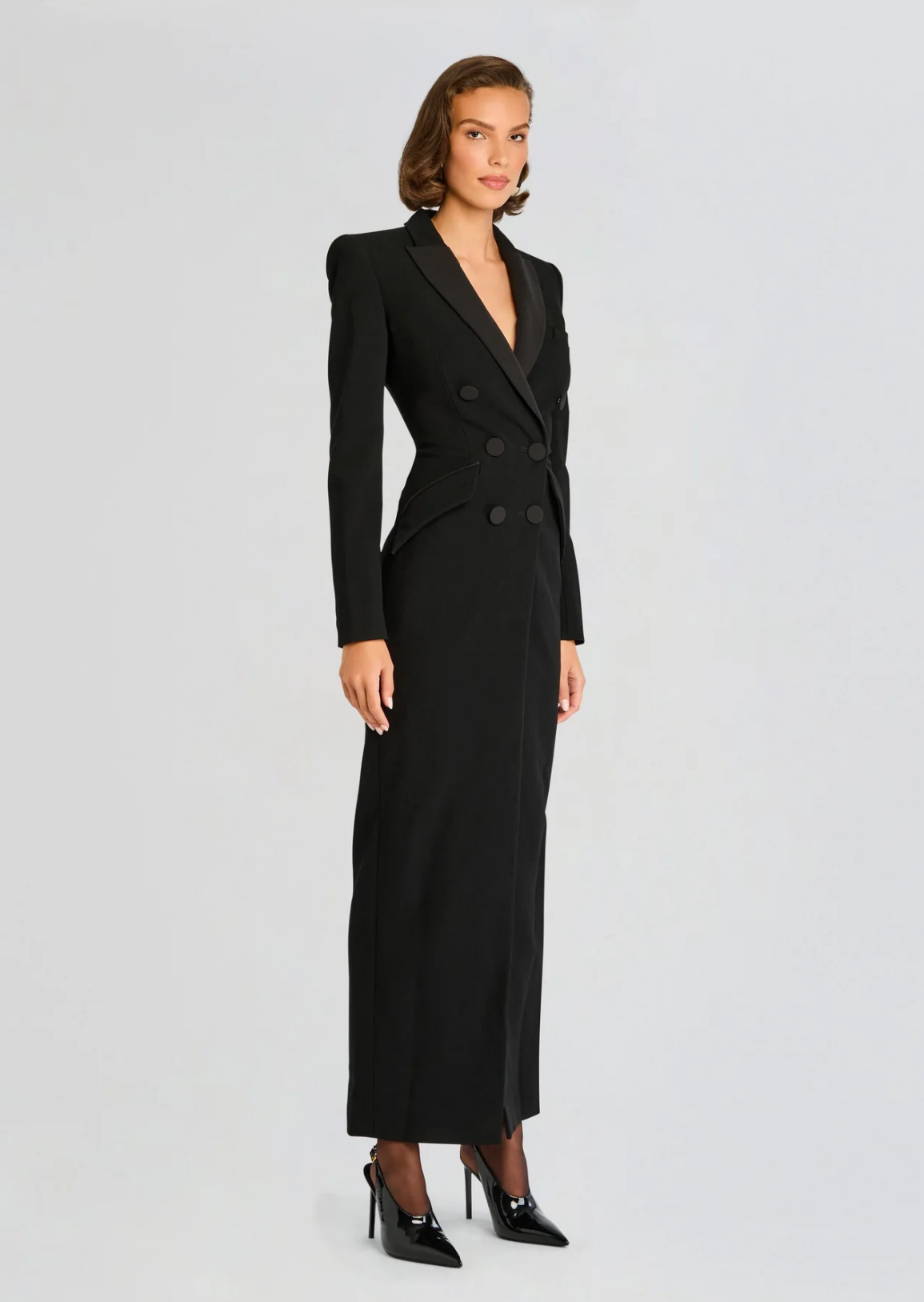 Amberly Evening Blazer Dress – SANS FAFF
