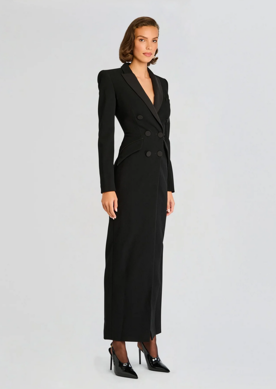 Amberly Evening Blazer Dress