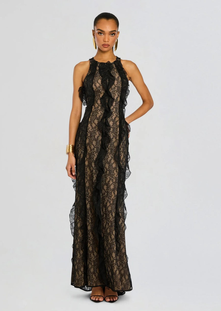 Lace Evening Dress