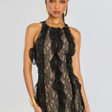 Lace Evening Dress