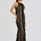 Lace Evening Dress