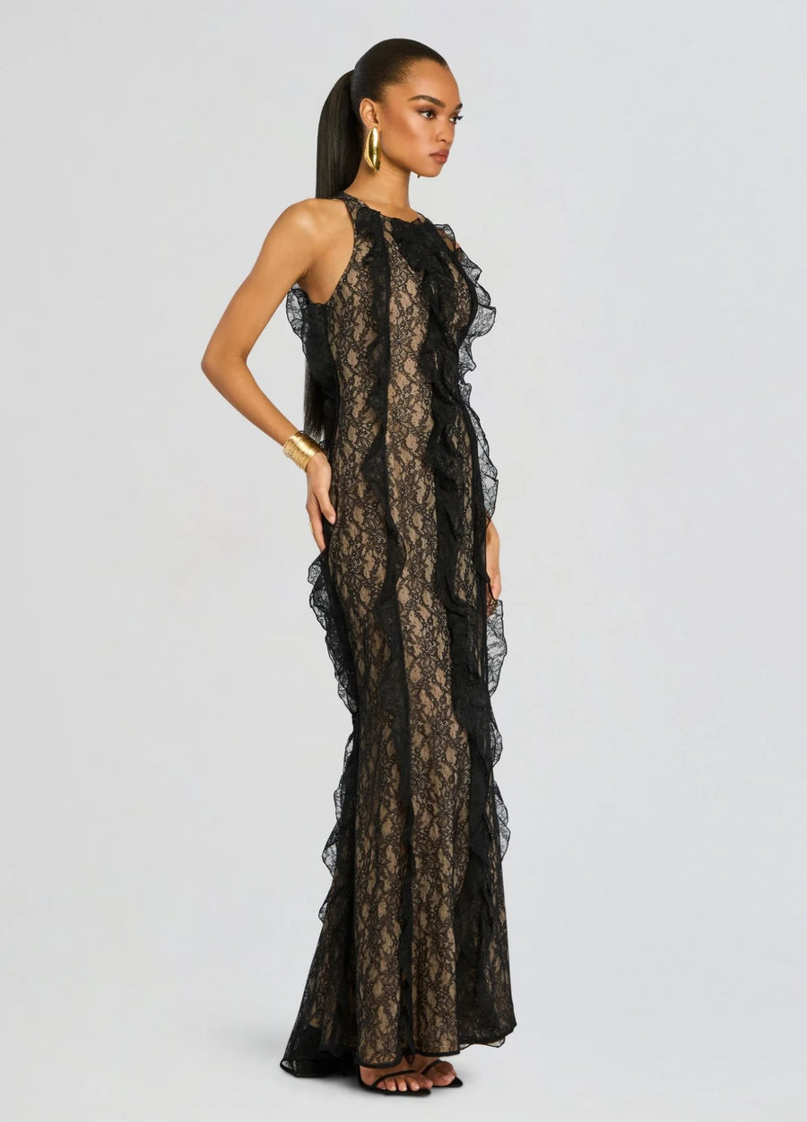 Lace Evening Dress