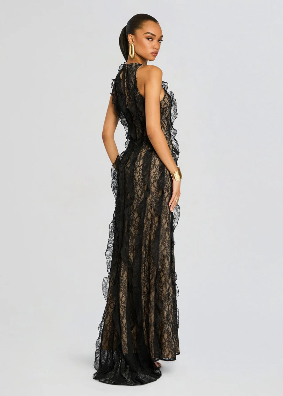 Lace Evening Dress