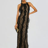 Lace Evening Dress