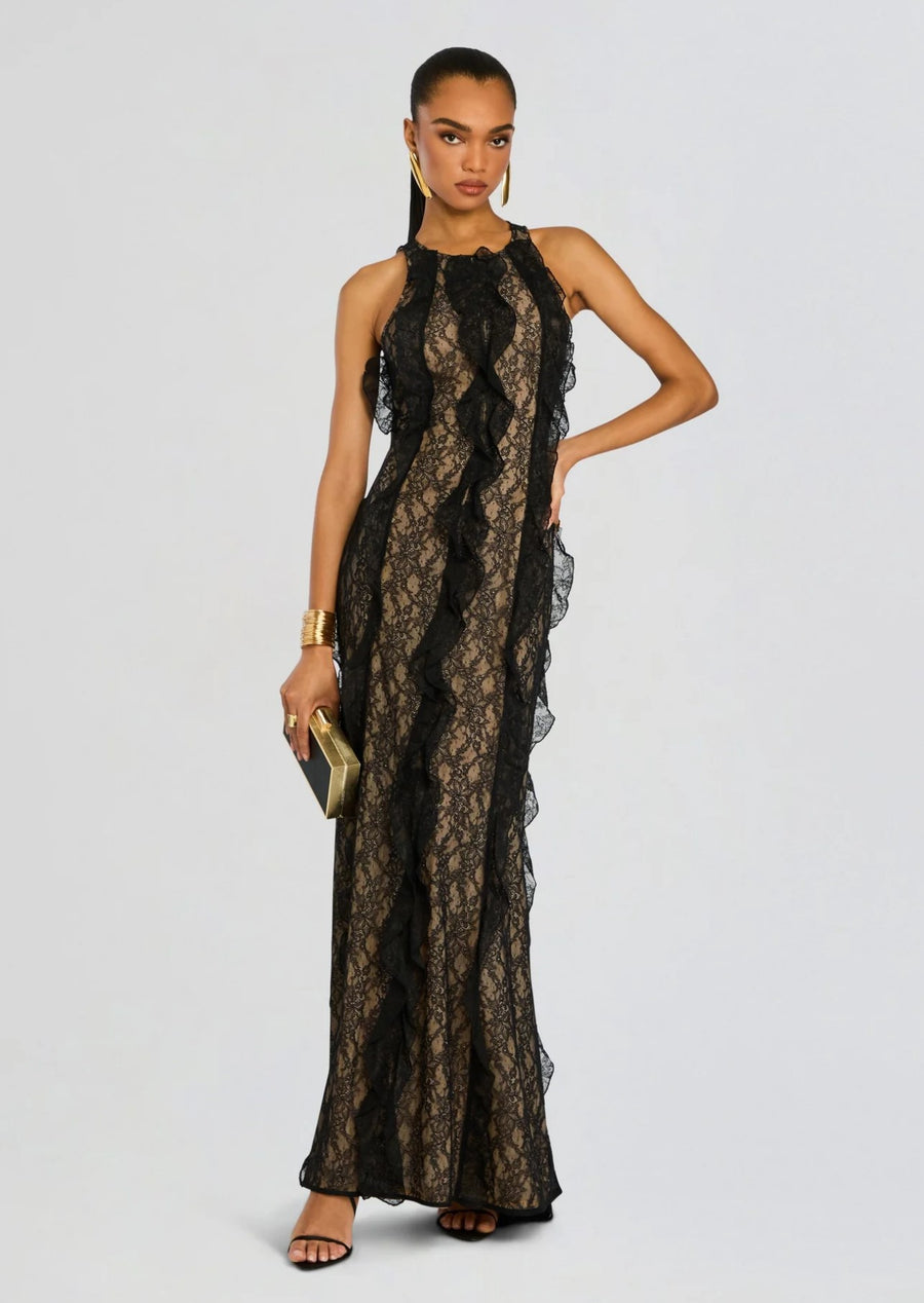 Lace Evening Dress