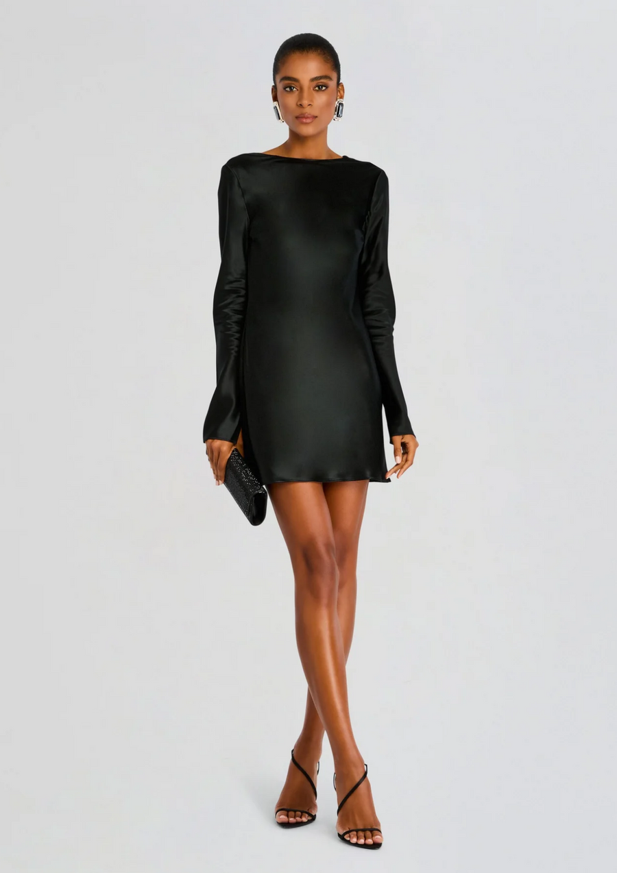 Madeleine Mini Reversi Dress – SANS FAFF Madeleine Mini Reversi Dress – SANS FAFF