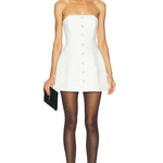 Laurent Mini Button Dress  SANS FAFF