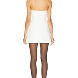 Laurent Mini Button Dress